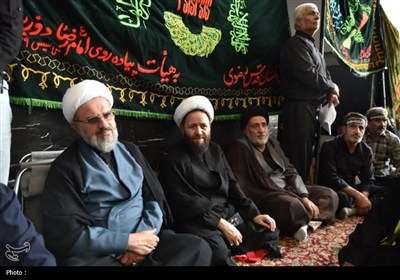 عزاداری گلستانی‌ها در صحن گوهرشاد