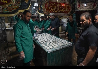 حرم مطهر شاهچراغ (ع) در سوگ امام رضا (ع) غرق در ماتم و عزا شد