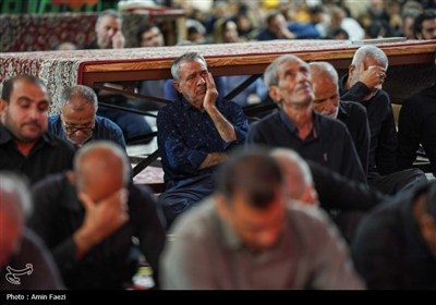 حرم مطهر شاهچراغ (ع) در سوگ امام رضا (ع) غرق در ماتم و عزا شد