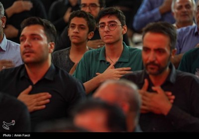 حرم مطهر شاهچراغ (ع) در سوگ امام رضا (ع) غرق در ماتم و عزا شد