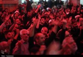 عزاداری زائران حرم خواهر خورشید هشتم در سوگ امام رئوف