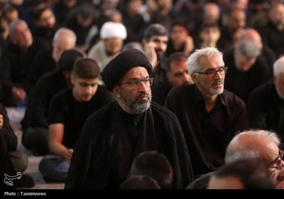 عزاداری زائران حرم خواهر خورشید هشتم در سوگ امام رئوف