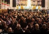 عزاداری زائران حرم خواهر خورشید هشتم در سوگ امام رئوف