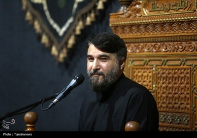 عزاداری زائران حرم خواهر خورشید هشتم در سوگ امام رئوف