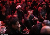 عزاداری زائران حرم خواهر خورشید هشتم در سوگ امام رئوف