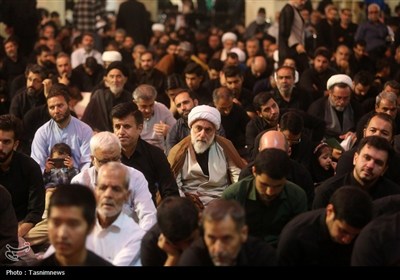 عزاداری زائران حرم خواهر خورشید هشتم در سوگ امام رئوف