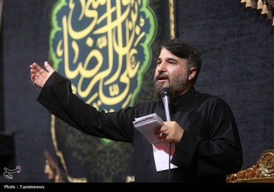 عزاداری زائران حرم خواهر خورشید هشتم در سوگ امام رئوف