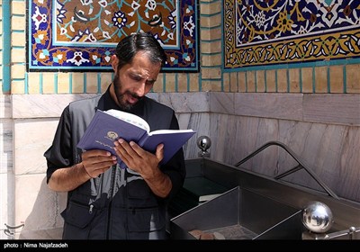 حال و هوای حرم مطهر رضوی در شب شهادت امام رضا(ع)