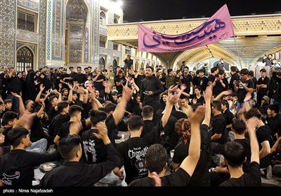شهر مشهد در سوگ امام رضا (ع)