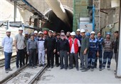بازدید زاکانی از پروژههای مترو/ افتتاح 4 ایستگاه جدید در ماههای پیش رو