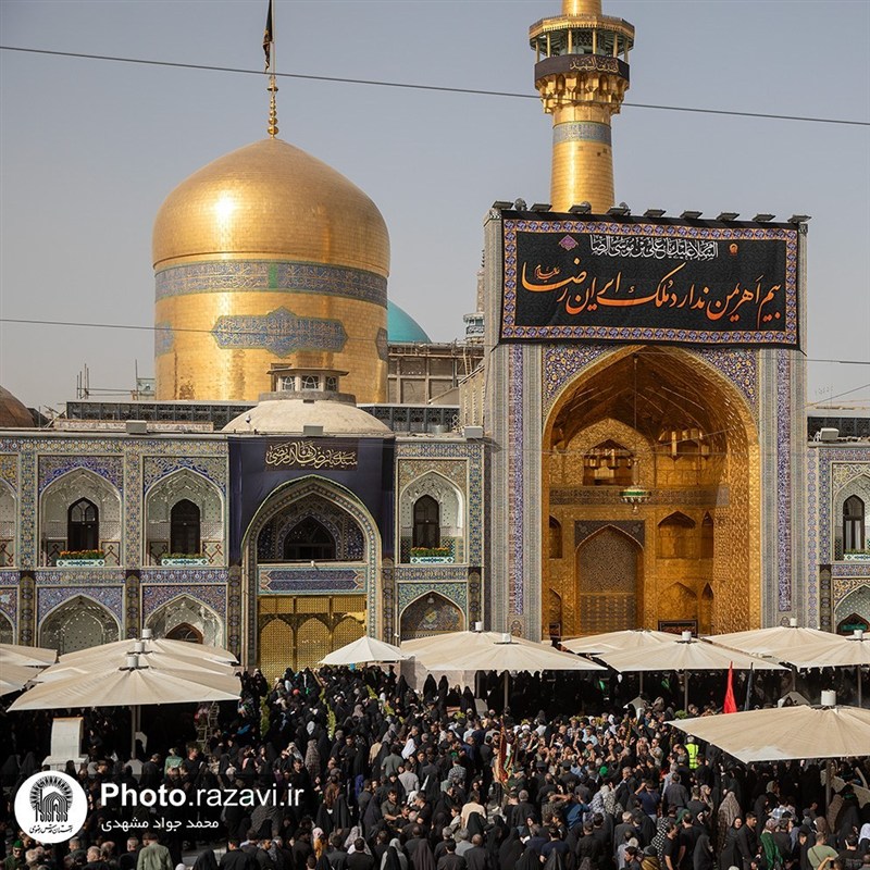 سوگ بی‌پایان مشهدالرضا/ زائران در آغوش غم هشتمین خورشید ولایت + فیلم