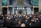 دسته عزای خادمان کریمه اهل بیت(س) در روز شهادت امام رضا(ع)