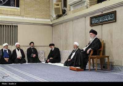 عزاداری شهادت امام رضا (ع) با حضور رهبر معظم انقلاب
