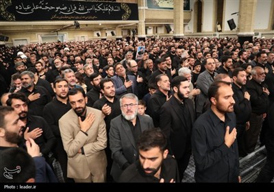عزاداری شهادت امام رضا (ع) با حضور رهبر معظم انقلاب
