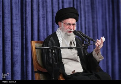 عزاداری شهادت امام رضا (ع) با حضور رهبر معظم انقلاب