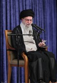 Mourning Event for Imam Reza Held in Tehran with Leader in Attendance