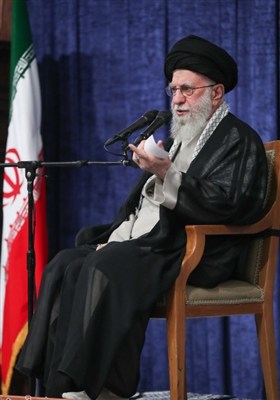 عزاداری شهادت امام رضا (ع) با حضور رهبر معظم انقلاب