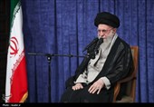 Mourning Event for Imam Reza Held in Tehran with Leader in Attendance