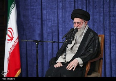 عزاداری شهادت امام رضا (ع) با حضور رهبر معظم انقلاب