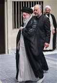 Mourning Event for Imam Reza Held in Tehran with Leader in Attendance