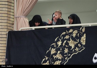عزاداری شهادت امام رضا (ع) با حضور رهبر معظم انقلاب