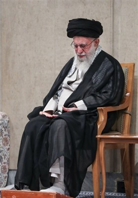 عزاداری شهادت امام رضا (ع) با حضور رهبر معظم انقلاب