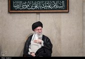 Mourning Event for Imam Reza Held in Tehran with Leader in Attendance