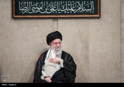 عزاداری شهادت امام رضا (ع) با حضور رهبر معظم انقلاب