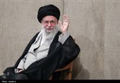 Mourning Event for Imam Reza Held in Tehran with Leader in Attendance