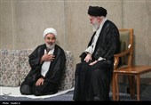 Mourning Event for Imam Reza Held in Tehran with Leader in Attendance