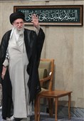 Mourning Event for Imam Reza Held in Tehran with Leader in Attendance
