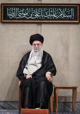 عزاداری شهادت امام رضا (ع) با حضور رهبر معظم انقلاب
