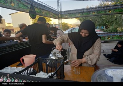 خدمت رسانی در قلب مسیر پیاده روی به مشهد الرضا(ع)