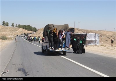 خدمت رسانی در قلب مسیر پیاده روی به مشهد الرضا(ع)