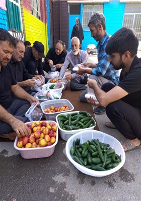 خدمت رسانی در قلب مسیر پیاده روی به مشهد الرضا(ع)