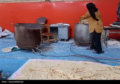 خدمت رسانی در قلب مسیر پیاده روی به مشهد الرضا(ع)