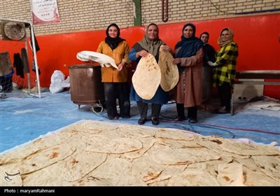 خدمت رسانی در قلب مسیر پیاده روی به مشهد الرضا(ع)