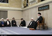 Траурная церемония по случаю мученической смерти Имама Резы (мир ему) в присутствии Верховного лидера ИРИ