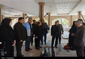 تجدید بیعت استاندار زنجان با شهدا بهمناسبت هفته دولت