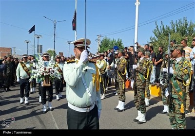 بدرقه باشکوه شهید قهرمان وطن