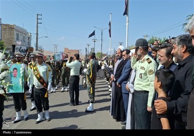 بدرقه باشکوه شهید قهرمان وطن