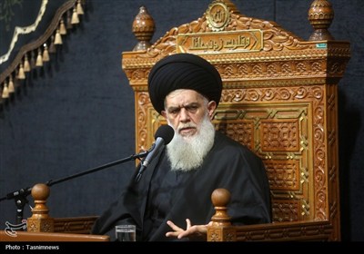 عزاداری ظهر شهادت امام رضا(ع) در حرم بانوی کرامت