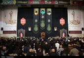 عزاداری ظهر شهادت امام رضا(ع) در حرم بانوی کرامت