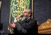 عزاداری ظهر شهادت امام رضا(ع) در حرم بانوی کرامت