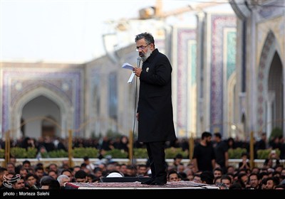 مراسم چهارپایه خوانی روز شهادت امام رضا(ع)