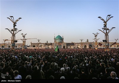 مراسم چهارپایه خوانی روز شهادت امام رضا(ع)