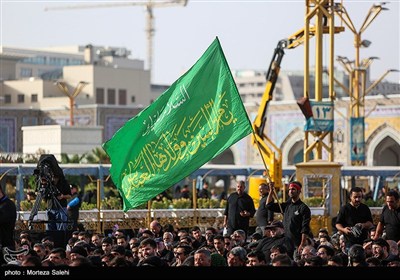 مراسم چهارپایه خوانی روز شهادت امام رضا(ع)