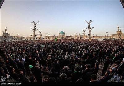 مراسم چهارپایه خوانی روز شهادت امام رضا(ع)