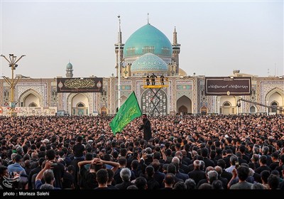 مراسم چهارپایه خوانی روز شهادت امام رضا(ع)