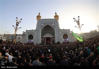 مراسم چهارپایه خوانی روز شهادت امام رضا(ع)